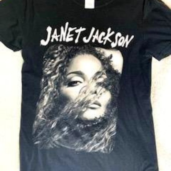 Gildan Tops - Janet Jackson State of the World Tour T Shirt